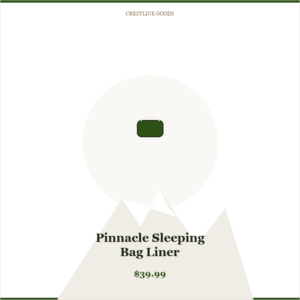 Pinnacle Sleeping Bag Liner