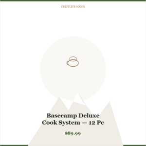 Basecamp Deluxe Cook System 12 Piece